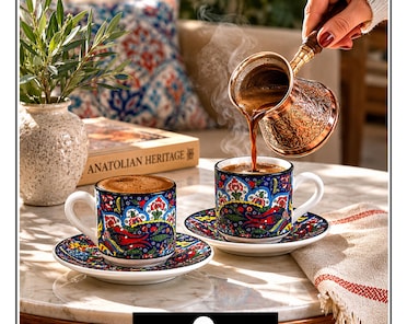 Sets für türkischen Kaffee