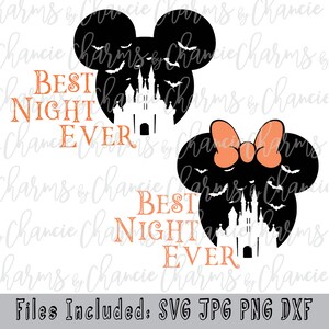 Halloween Mickey and Mickey Svg Jpg Dxf Png