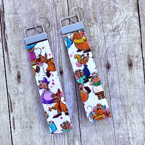 Cinderella’s Mice Key Fob Wristlet