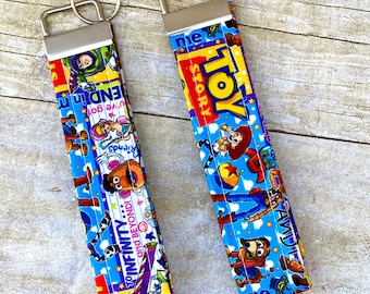 Toy Story Gang Key Fob Wristlet