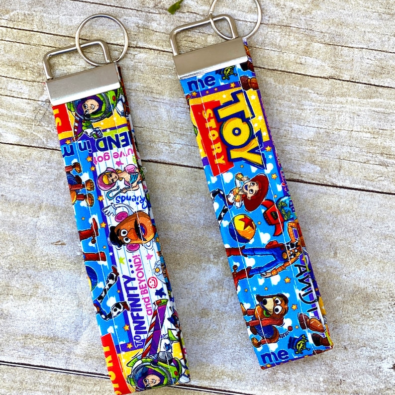 Toy Story Gang Key Fob Wristlet image 1