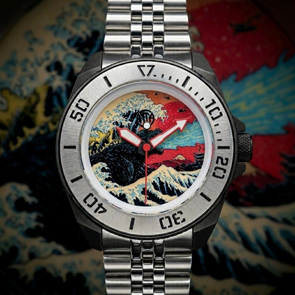 Godzilla Watch - Etsy