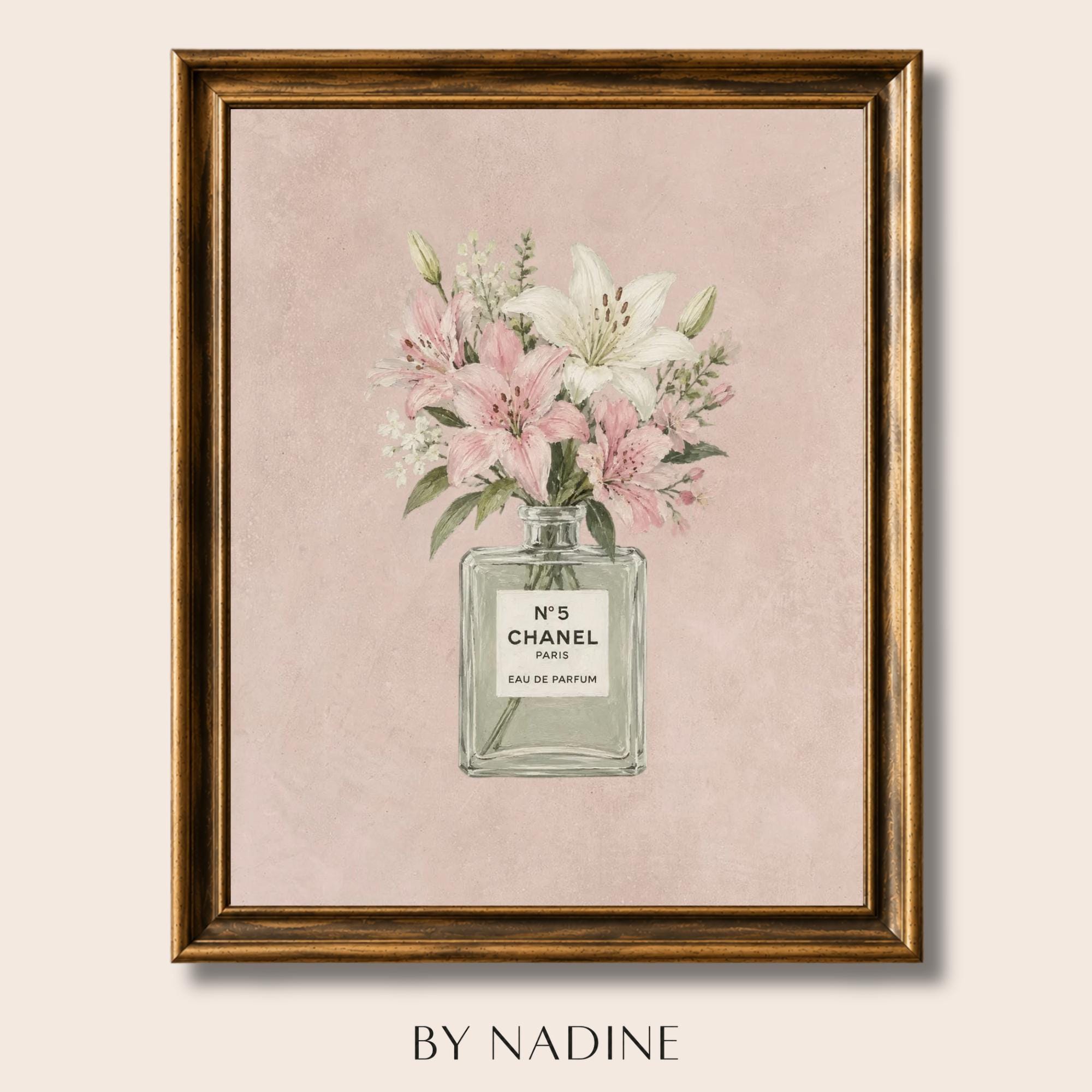 Chanel No 5 Wall Art - Etsy