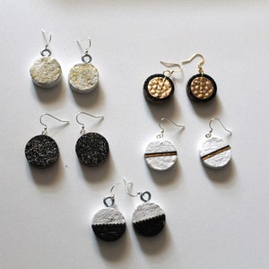 Painted Cork Earrings