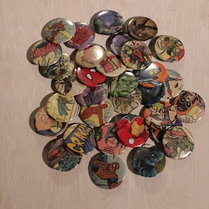 Medium Comic Book Pins