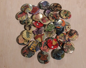 Medium Comic Book Pins