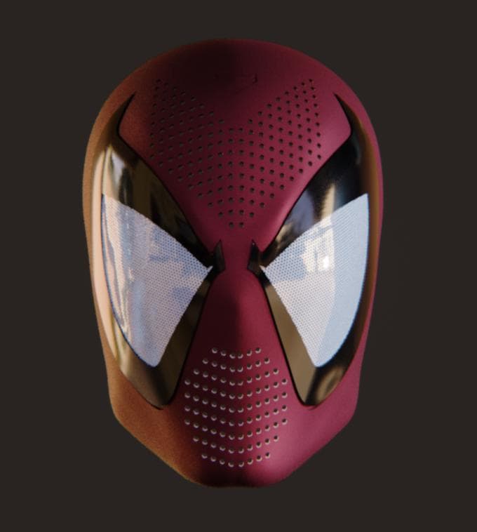 Spiderman faceshell - Etsy 日本