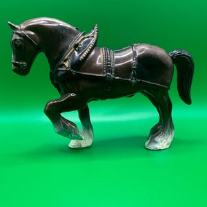 Budweiser Clydesdale Figurine - Etsy