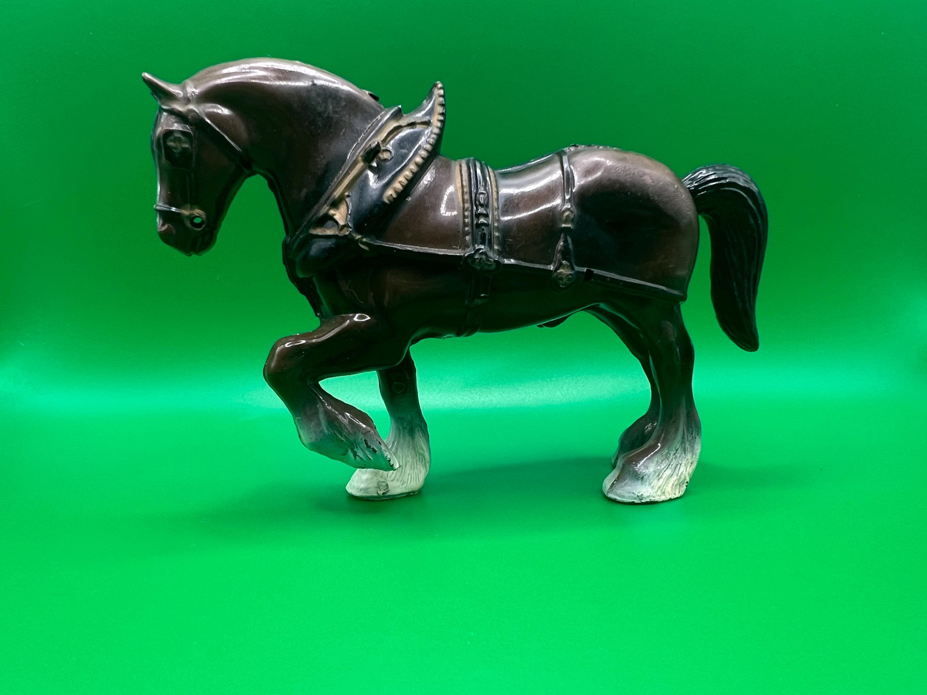 Budweiser Clydesdale Figurine - Etsy