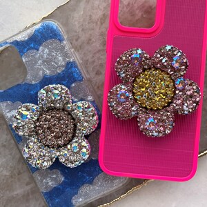 Daisy AB Flower Topper - Collezione Flower Child Crystal - Topper universale, accessori per telefono, Magsafe