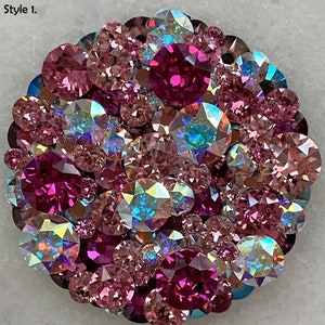 Topper- Choose your Style/Made to Order: Pink Crystal Universal Topper