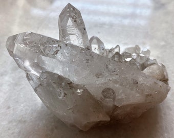 White Quartz Crystal Cluster Raw Crystal Healing Stone