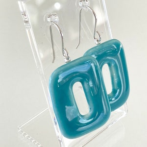 Retro Porcelain Drop Earrings