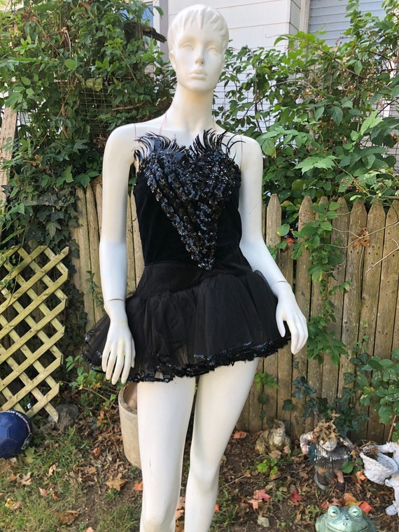 Black swan Ballet Costume - 1960-80
