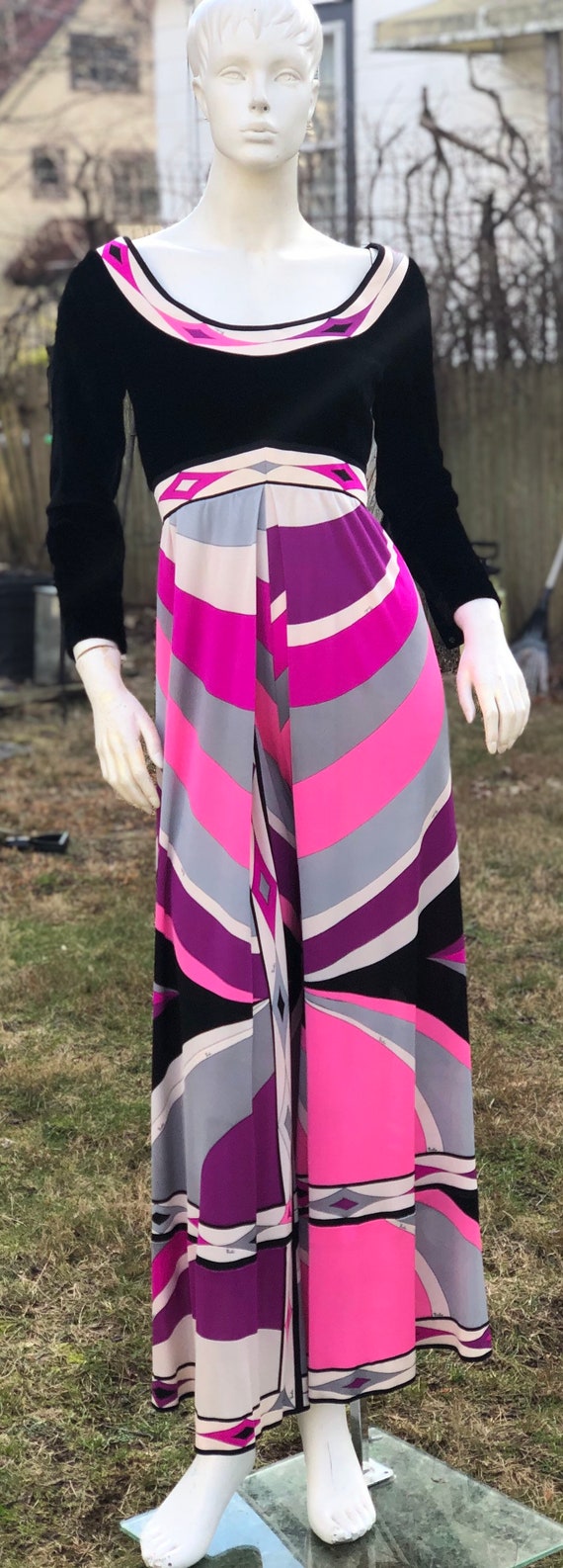 19660 Emilio Pucci Jumpsuit with wide leg pants