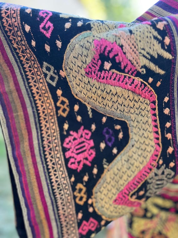 Kimono Patchwork Coat - image 3