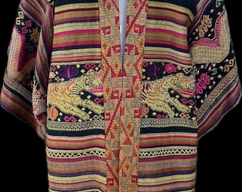 Kimono Patchwork Coat