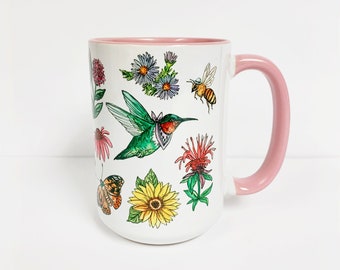 Pollinator Ceramic Mug - 15oz