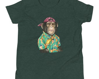 Chimp - T-shirt met korte mouwen voor jongeren