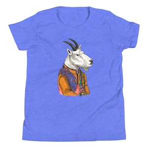 Mountain Goat - Youth Short Sleeve T-Shirt