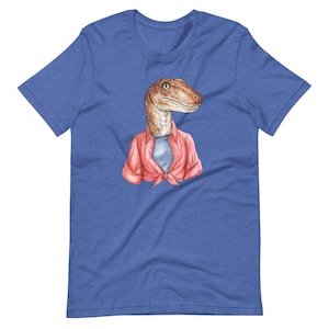 Velociraptor - Ellie Sattler - Unisex Short Sleeve t-shirt