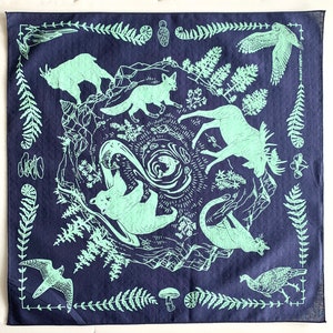 Camp Critters - 2 COLOR OPTIONS - 100% Cotton