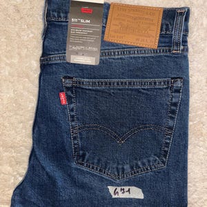 Calça jeans Levi's 511 Slim W36 L32 azul