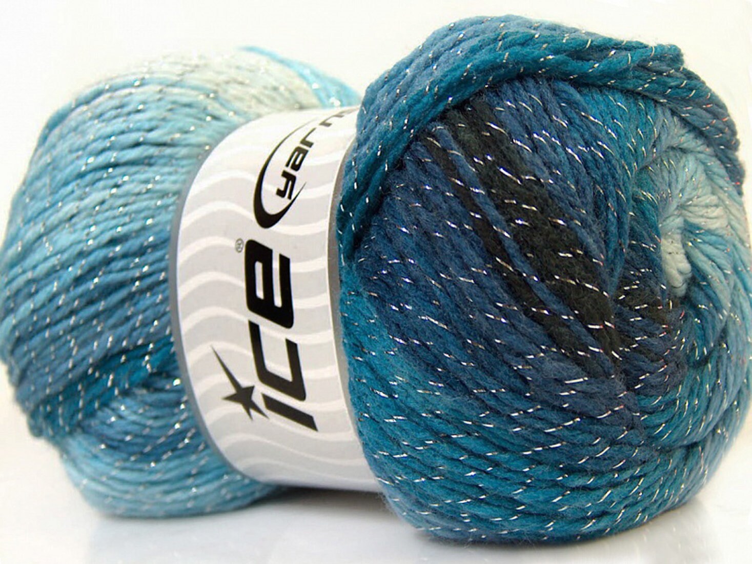 Ice Yarns Magic Glitz Gradient Turkish Wool Polyacrylic For Etsy