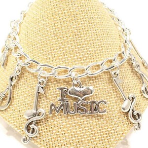 Musiknote Armband - Musiknote Geschenk - Musikgeschenk - Musikschmuck - Musiker Geschenk - Musiklehrer Geschenk -Chor Geschenk - Band Geschenk