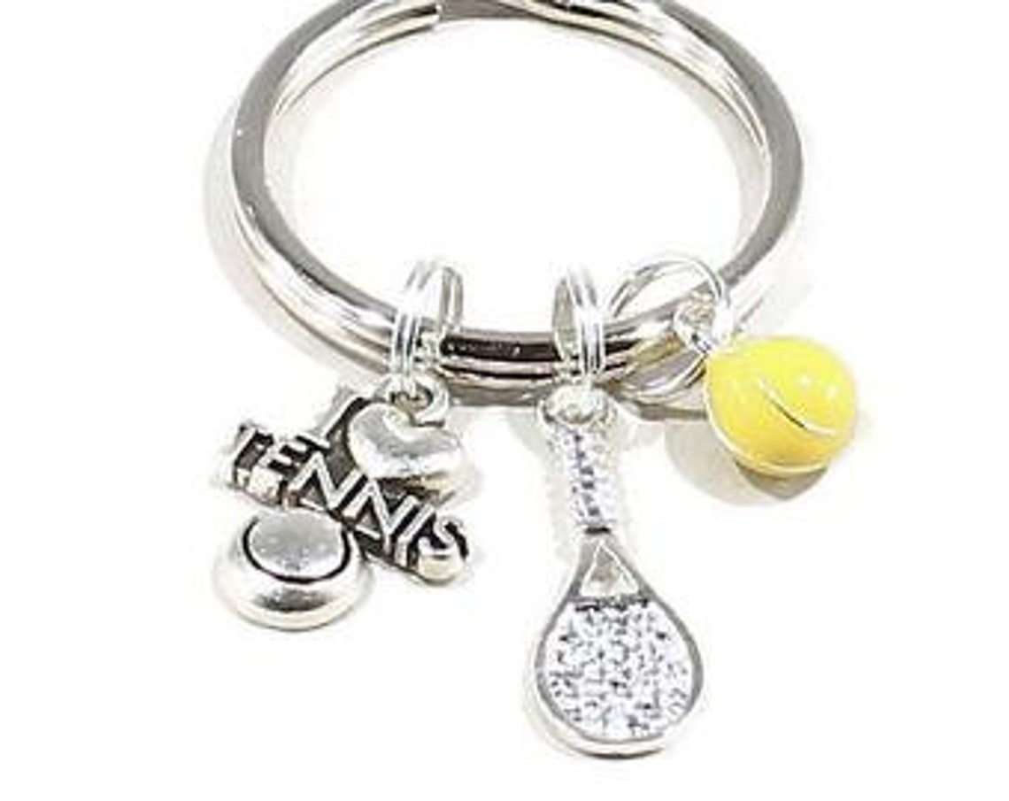 Tennis Bracelet Yellow Tennis Ball Tennis Racquet Tennis Etsy