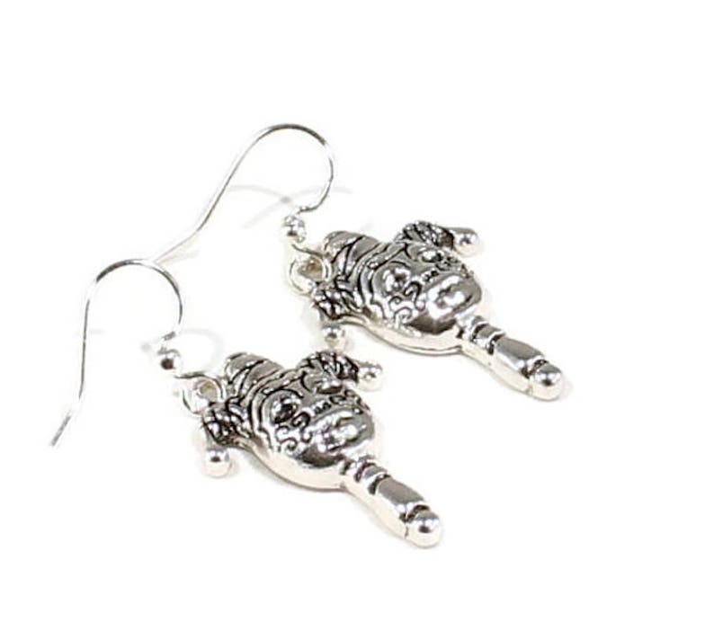 mardi gras mask earrings