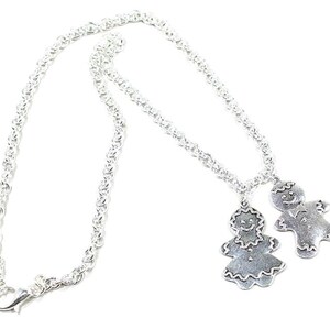 Peperkoek, peperkoeksieraden, peperkoekketting, peperkoekman, peperkoekkoekje sieraden