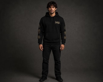 Gojira Hoodie Gothic Metal Band Hoodie Black Streetwear Pullover