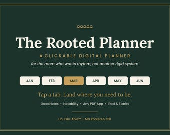 Undated Christian Digital Planner | Weekly, Monthly, Faith Goal Tracking (Digital Download)