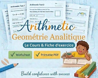 Fiches d'Exercices Géométrie Analytique PDF | Exercices Corrigés Maths Lycée | Contrôle Géométrie Cartésienne | Ressource Enseignant IEF