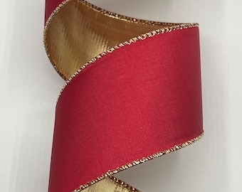 Outdoor Velvet Wired Ribbon By the Roll 1.5 x 10 Yards RL195424