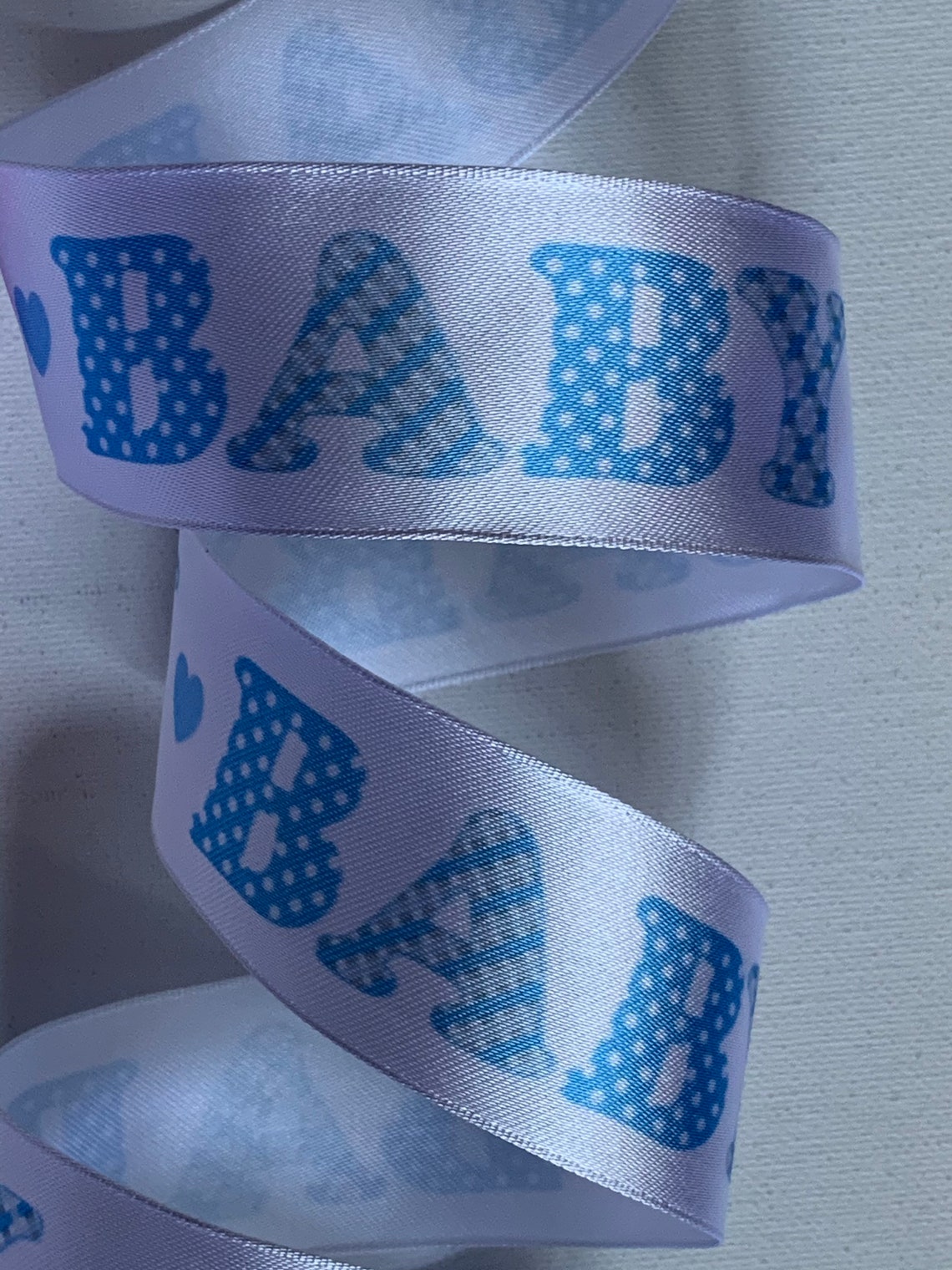 1.5 Baby Ribbon Baby Girl Baby Boy Pink Blue Etsy