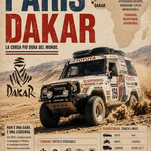 Paris Dakar Vintage - Etsy