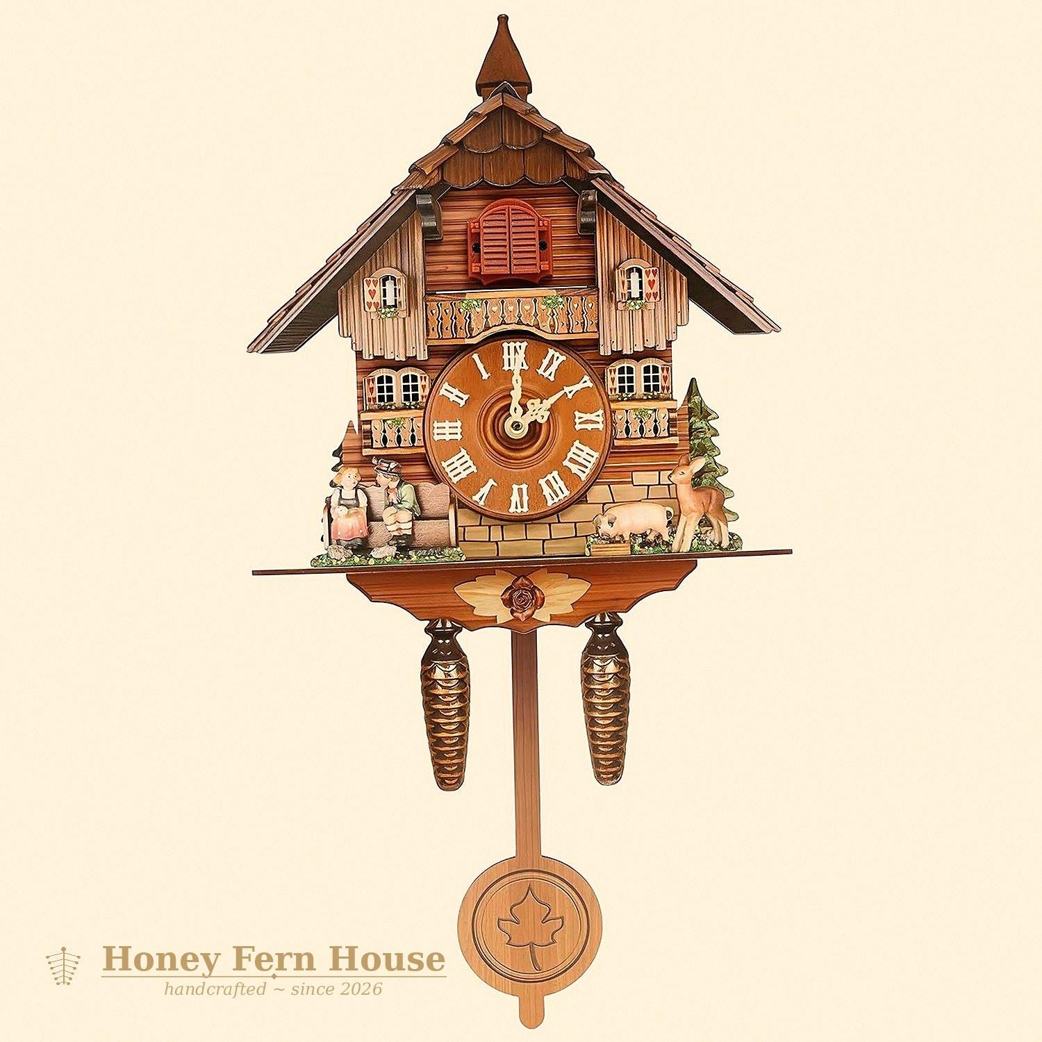 Vintage cuckoo clock - Etsy 日本