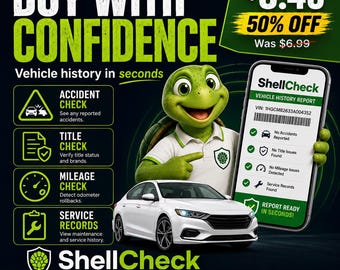 Cheap CARFAX Report Alternative, VIN Check Vehicle History Report, Accident Title Mileage Lookup Before You Buy