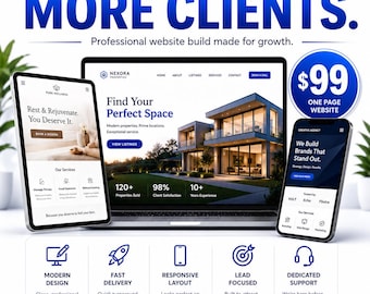 Custom AI Website Design, Shopify Website Setup, Small Business Website, Ecommerce Store Design, Landing Page, POD Store Setup