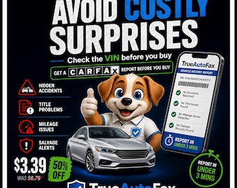 CARFAX VIN Check, Quick Vehicle History Report, Accident Title Mileage Lookup Before You Buy