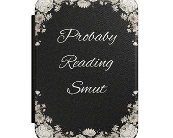 Funda para Kindle con borde floral para lectura de contenido erótico