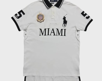 Ralph Lauren Miami Big Pony Polo White - Chief Keef City Edition