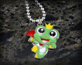 Children's Frog Pendant Necklace