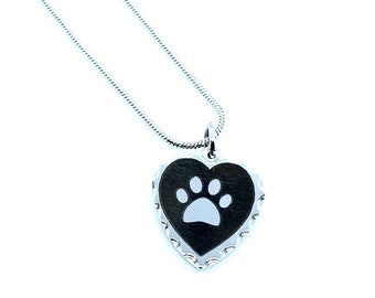 Paw Print Necklace