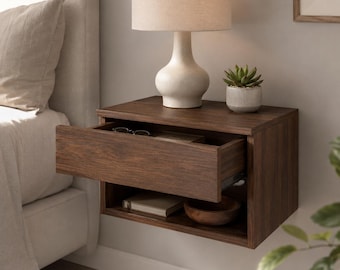 Vintage IKEA 1990s Ramberg Plywood & Glass Square Bedside Table