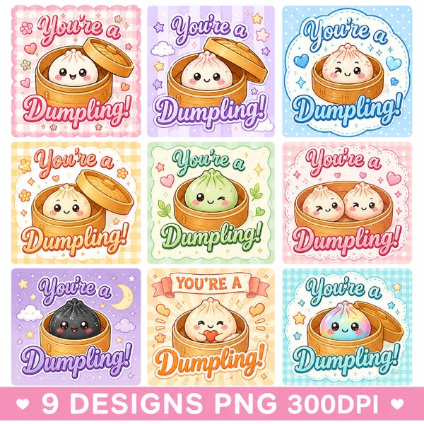 Squishy Dumplings Pack - Etsy