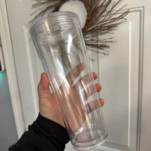 Clear Double Wall Tumblers