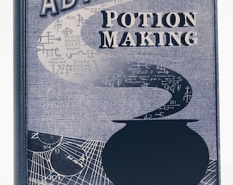Harry Potter Advanced Potions Recipe Book Hardcover | Wizard Potion Book Gift for Fantasy & Magic Fans
